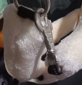 Fleece covered full size halter